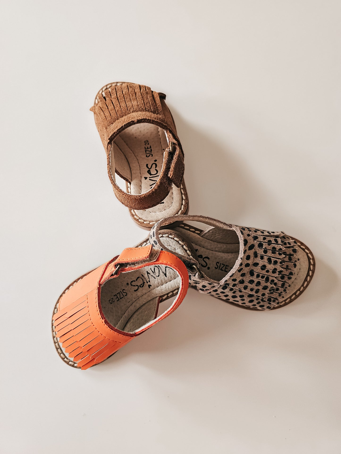 Mavies Nina Sandals | Orange