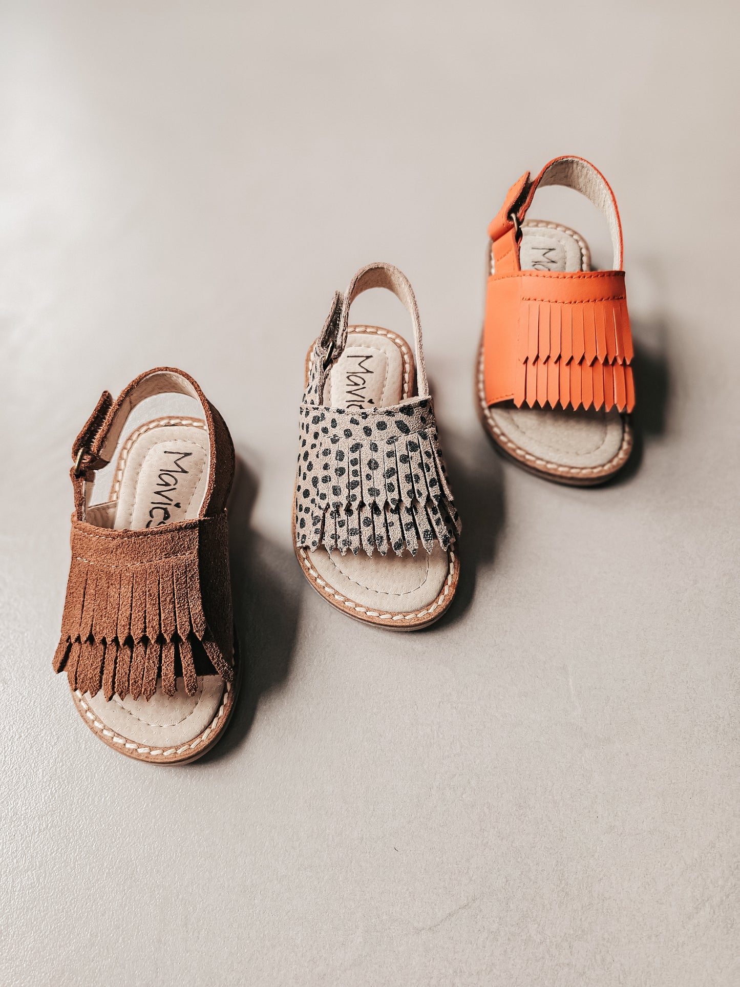 Mavies Nina Sandals | Speckle Sand