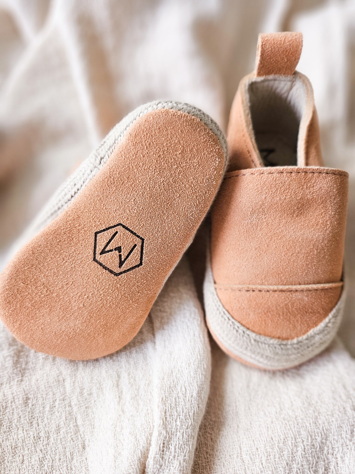 Mavies Charlie Espadrille | Peach