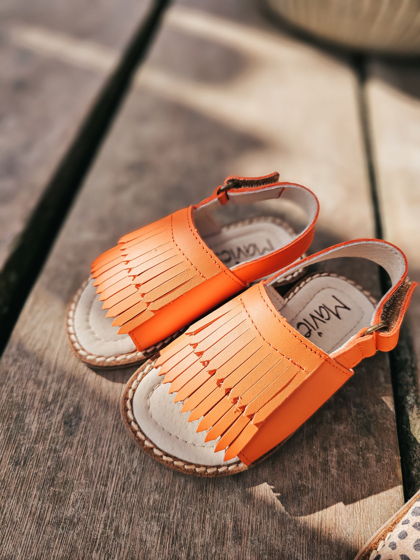 Mavies Nina Sandals | Orange