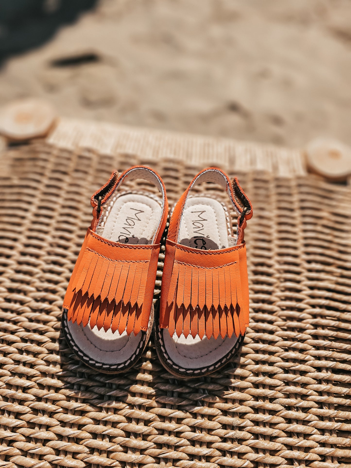 Mavies Nina Sandals | Orange
