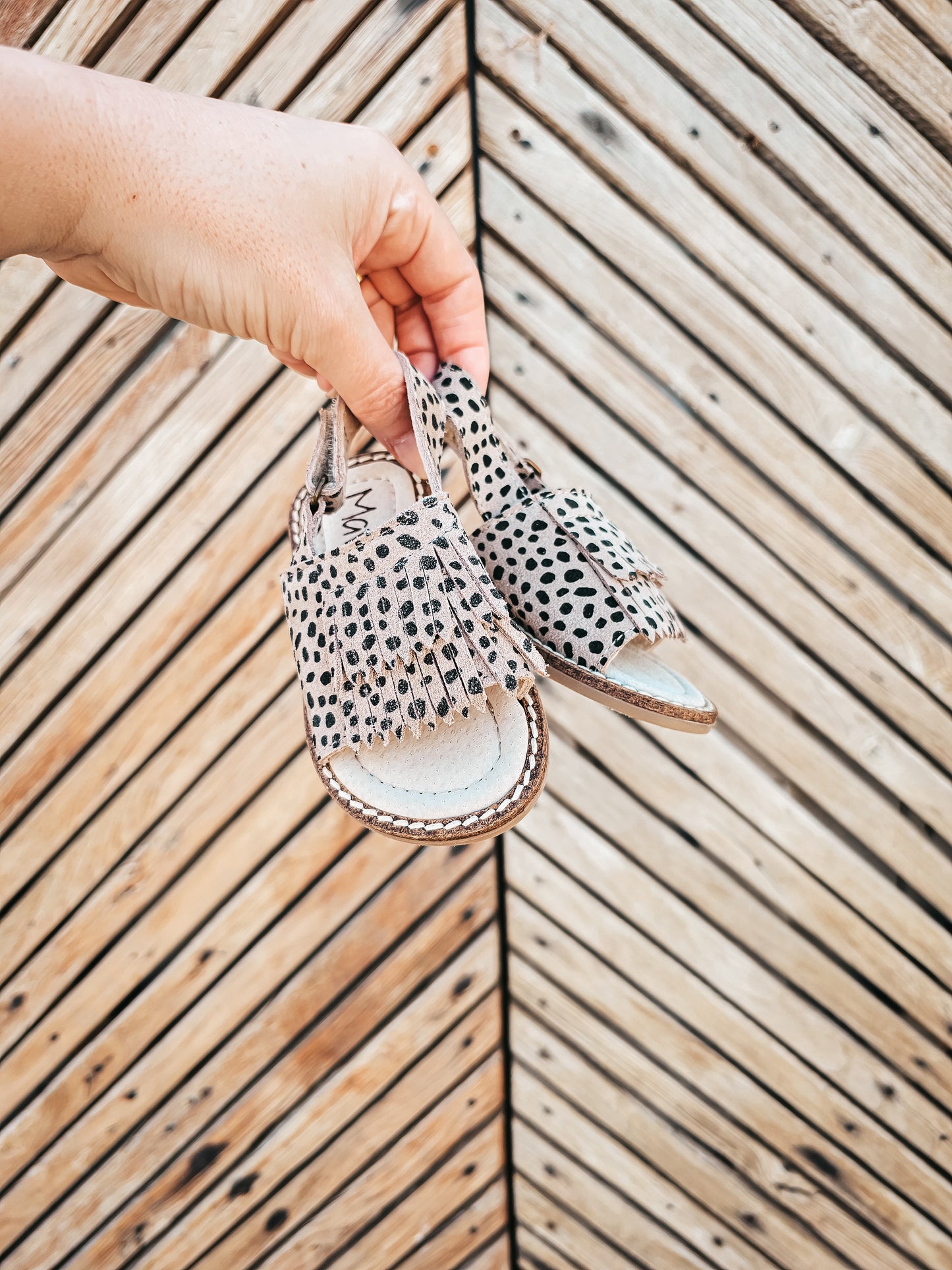 Mavies Nina Sandals | Speckle Sand