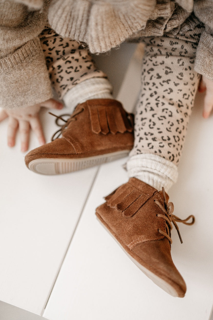 Mavies Fringe Boots | Camel