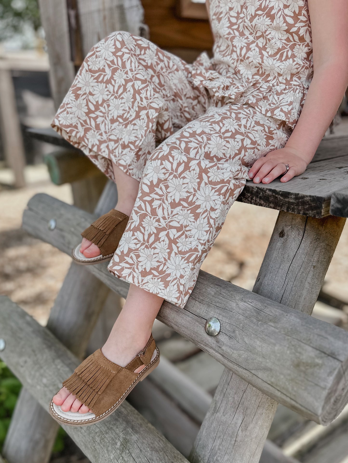 Mavies Nina Sandals | Cognac