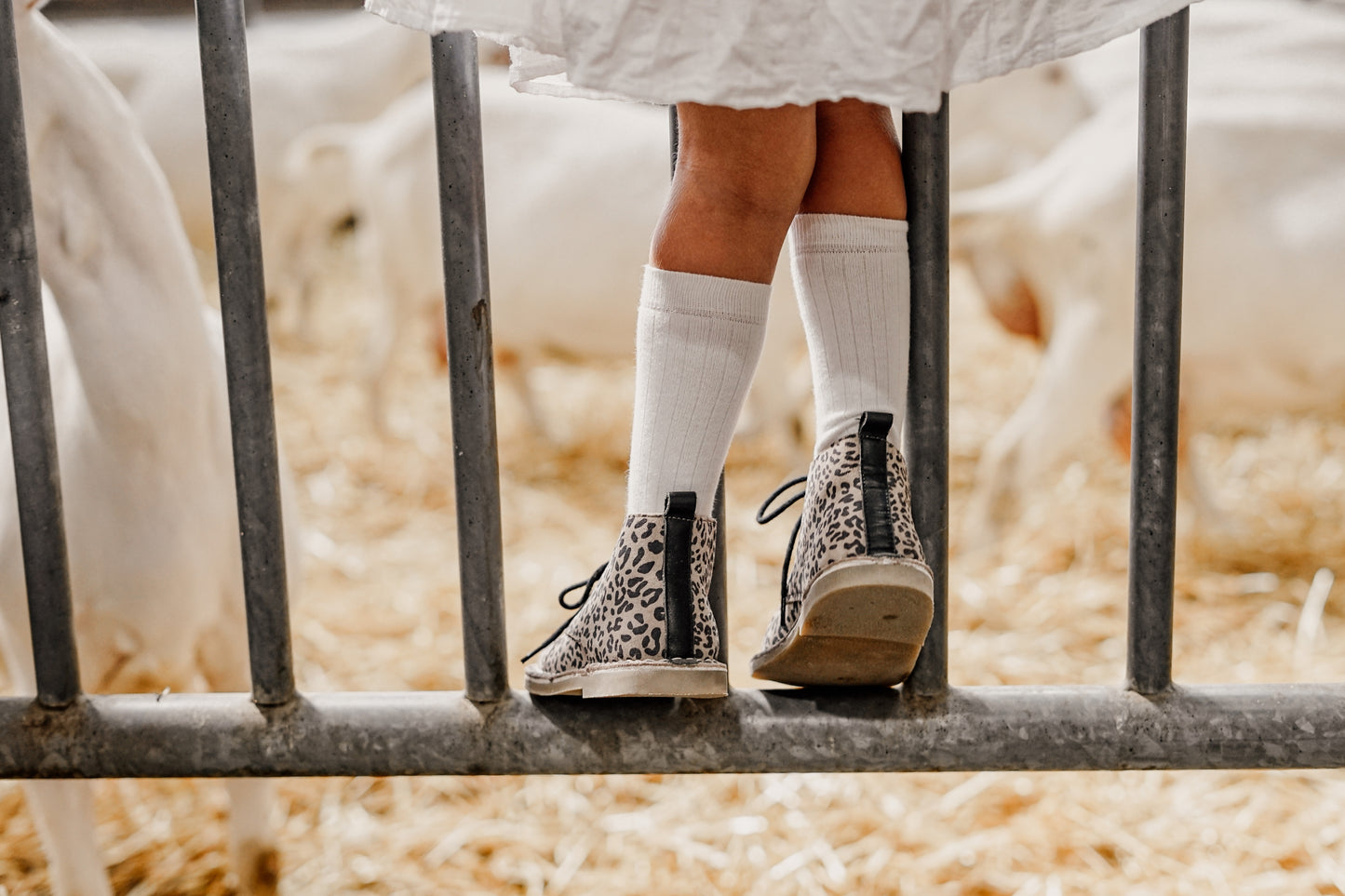 Mavies kidsboots | Leopard Grey