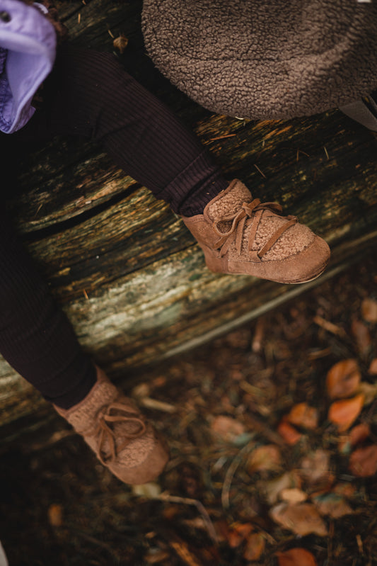 Teddy Boots | Camel